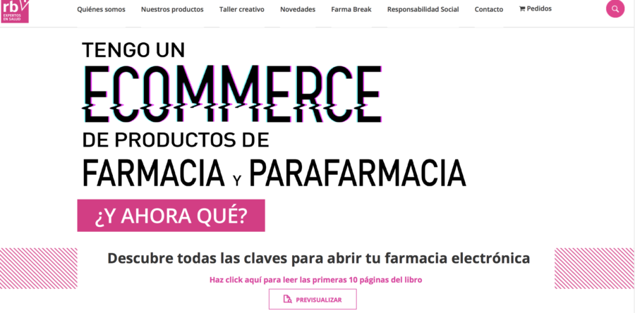 Libro E-commerce Farmacia y Parafarmacia